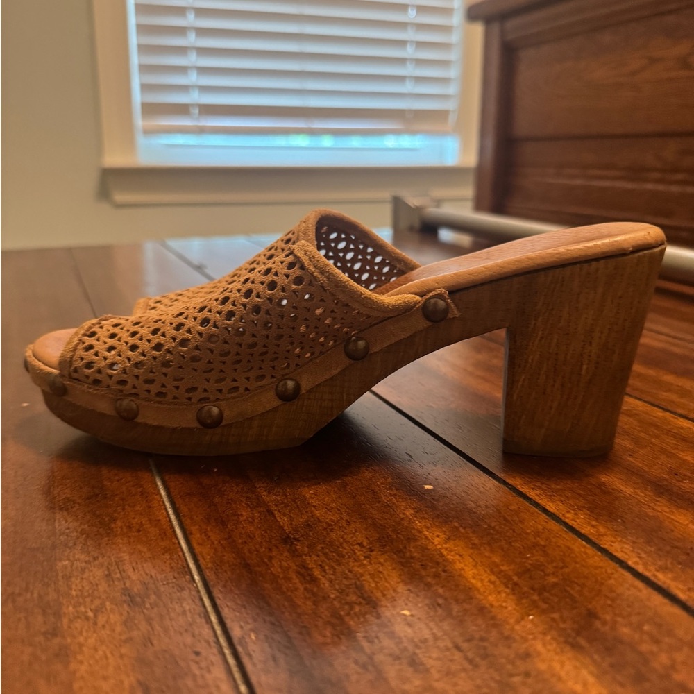 Eric Michael Brown Women's Heeled Mules